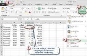 microsoft excel use color to identify