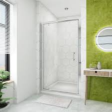 Elegant 860mm Pivot Hinge Shower Door