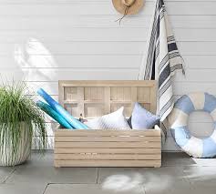 Indio Eucalyptus Outdoor Storage Bench