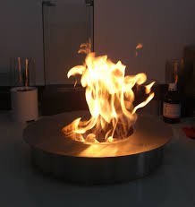Customized Round Bio Ethanol Fireplace