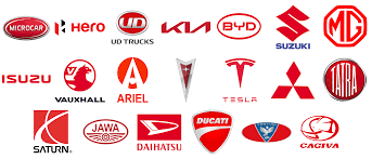 red car brands and logos
