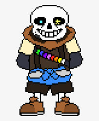 Though i haven't uploaded any videos on my channel may be of interest to you. Ink Sans Sprite Hopefully Second Last W Undertale Sans Kids Clothes 620x930 Png Download Pngkit
