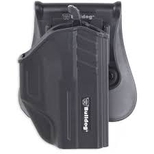 Bulldog Cases Thumb Release Polymer Holster With Paddle And Mag Holder Rh Fits Taurus Millennium G2