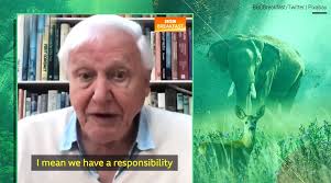With incredible underwater footage, this film delves into the. Humans Have Overrun The World Sir David Attenborough S Warning On Climate Change Trending News The Indian Express