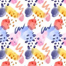Abstract Watercolor Pattern Images