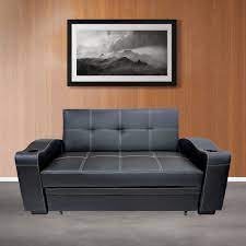 swing 2 seater synthetic leather sofa