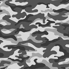 Gray Military Camouflage Seamless
