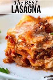 the best lasagna recipe add a pinch