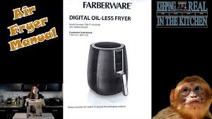 farberware digital oil less fryer