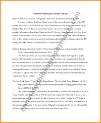 Annotated Bibliography MLA Format Template
