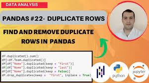 python pandas tutorial 22 find and