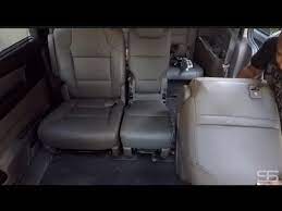 2010 Honda Odyssey 2nd Row Seat Removal