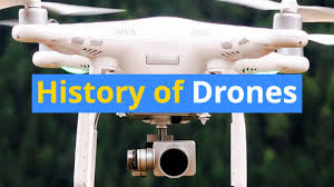the history of drones who invented