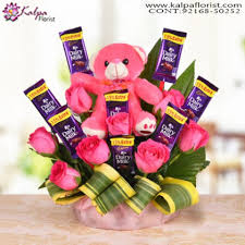 teddy bear bouquet india kalpa
