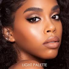 natasha denona glam face palette light