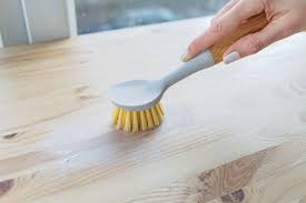 how to get wax off wood