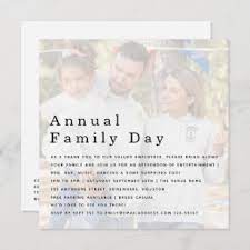 company family day invitations