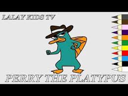 The character of perry the platypus lives a double life. Phineas And Ferb Perry The Platypus Coloring Book Pages Toddlers Color Phineasandferb Coloringpage Coloring Books Coloring Book Pages Perry The Platypus
