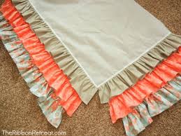 ruffled crib skirt tutorial the