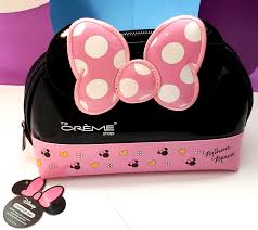 minnie mouse travel makeup bag