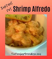 instant pot shrimp alfredo pasta the