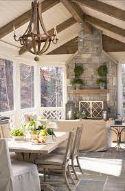 Covered Porches With Fireplaces
