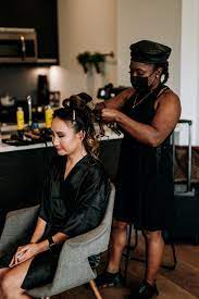 luxury wedding hair and makeup services