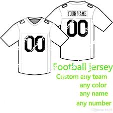 Custom Football Jersey Any Name Any Number Mix Order