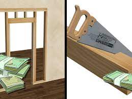 how to frame a door opening 13 steps