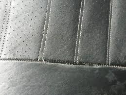 Leather Seat Bottom Seam Repair
