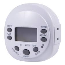 Ge 7 Day Indoor Plug In Programmable Digital Timer 1 Outlet White 15154 Walmart Com Walmart Com