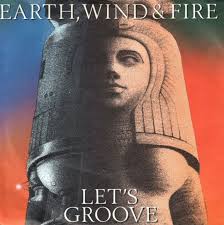 Retro print, complete with all the signs of wear, mounted on hardboard and framed with a 2cm black card frame. Earth Wind Fire Let S Groove Earth Wind Fire Earth Wind Music Album Covers