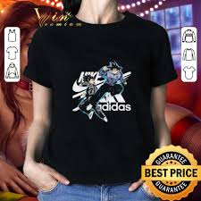 It is loosely inspired by the adidas osweego line of the 1990s and was officially unveiled as part of the. Dragon Ball Z Son Goku Nike Logo Adidas Shirt Hoodie Sweatshirt Longsleeve Tee