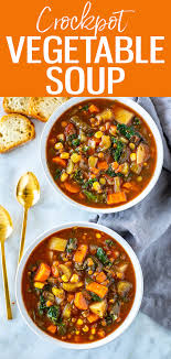 the best crockpot vegetable soup the