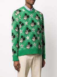We would like to show you a description here but the site won't allow us. Gucci Disney X Mickey Mouse Intarsia Wool Blend Jumper In Green For Men Lyst