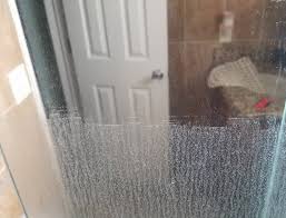 a shower screen with a ser blade