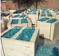 Tumbled Glass Mulch Recycled Glass For