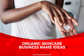 organic skincare business name ideas