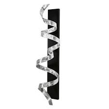 Metal Wall Art Silver Black 3d Wall