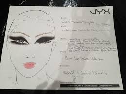 Nyx Face Chart Makeup Face Charts Face Makeup Forever