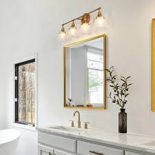 Lnc Vintage Brushed Gold Bathroom