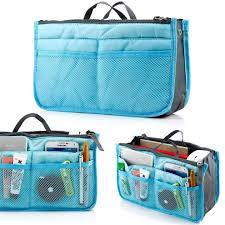 travel insert organizer compartment bag