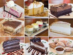 we try all the desserts at the olive garden