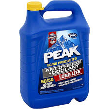 Peak Antifreeze Coolant 5050 Prediluted Long Life Market