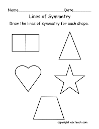 You can click the links below and get your child to try the symmetry worksheets. Worksheet Lines Of Symmetry Primary Teaching Resources