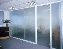 Pivot Hinged Glass Office Doors