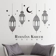 Ramadan Wall Stickers Party Supplies