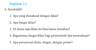 Nov 13, 2019 · jawaban tugas bahasa indonesia kelas 12 kurikulum 2013 halaman 80 sd 100. Jawaban Buku Bahasa Indonesia Kelas 8 Kegiatan 2 1 Hal 30 31 Apa Yang Dimaksud Dengan Iklan Pentium Sintesi