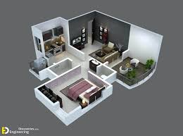 Beautiful 1 Bedroom House Floor Plans