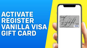 register vanilla visa gift card